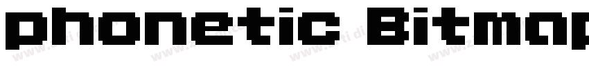 phonetic Bitmap字体转换